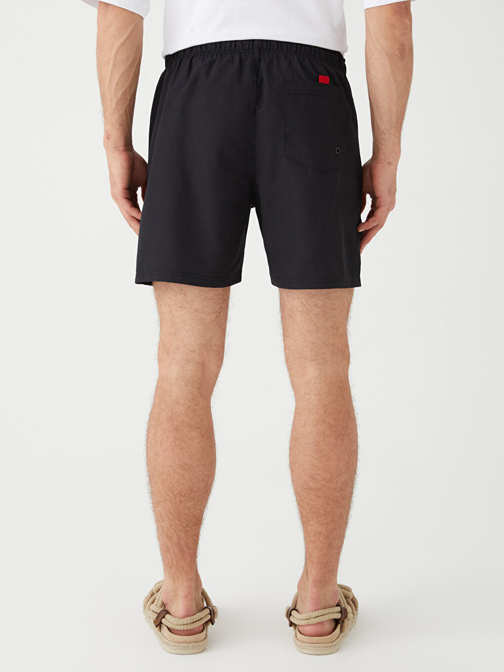 Short Printed Men's Swim Shorts