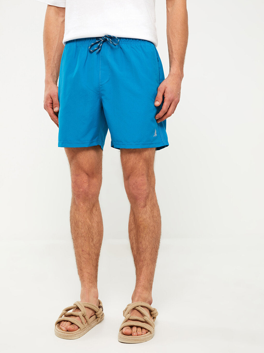 Short Printed Men's Swim Shorts