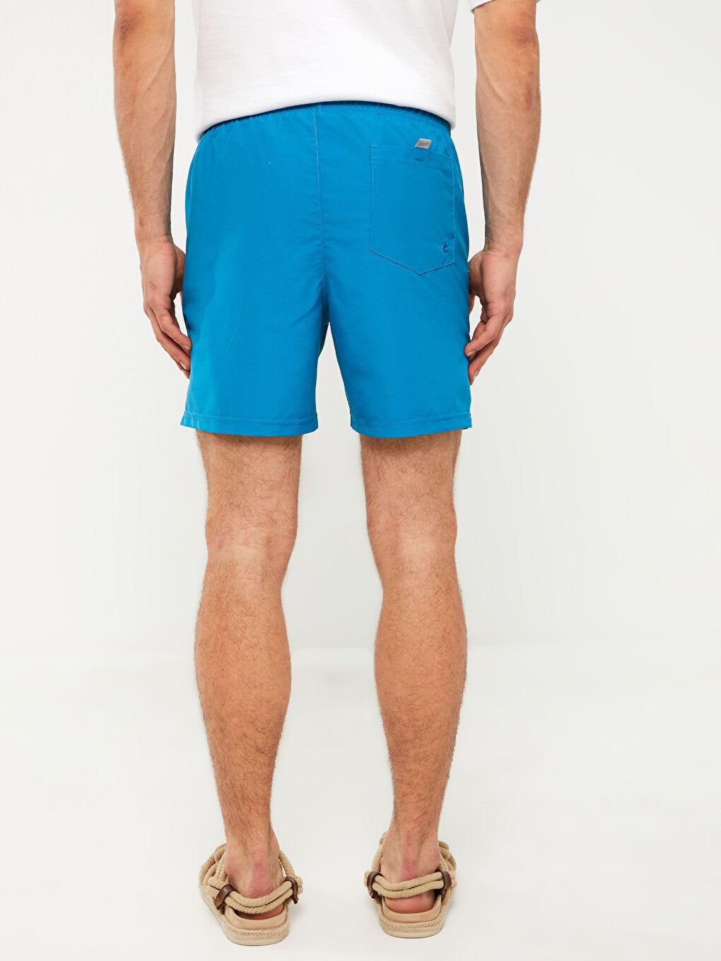 Short Printed Men's Swim Shorts