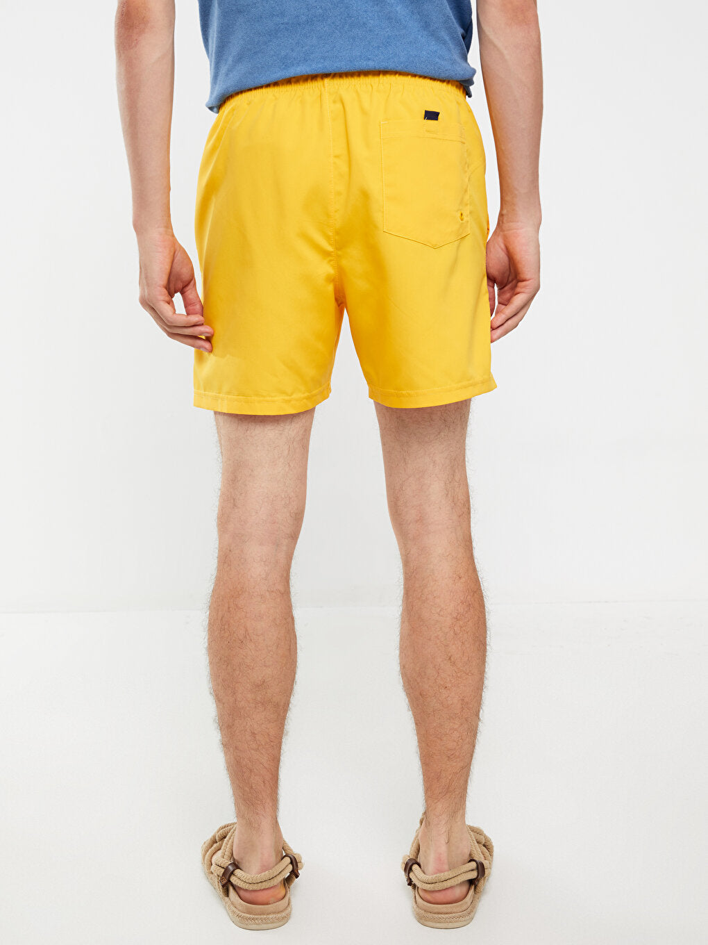 Short Printed Men's Swim Shorts