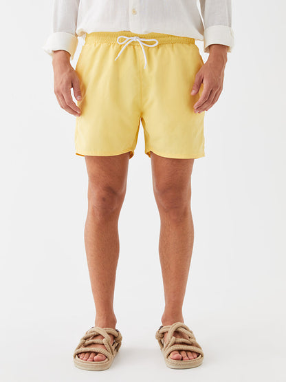 Short Length Basic Men's Swim Shorts