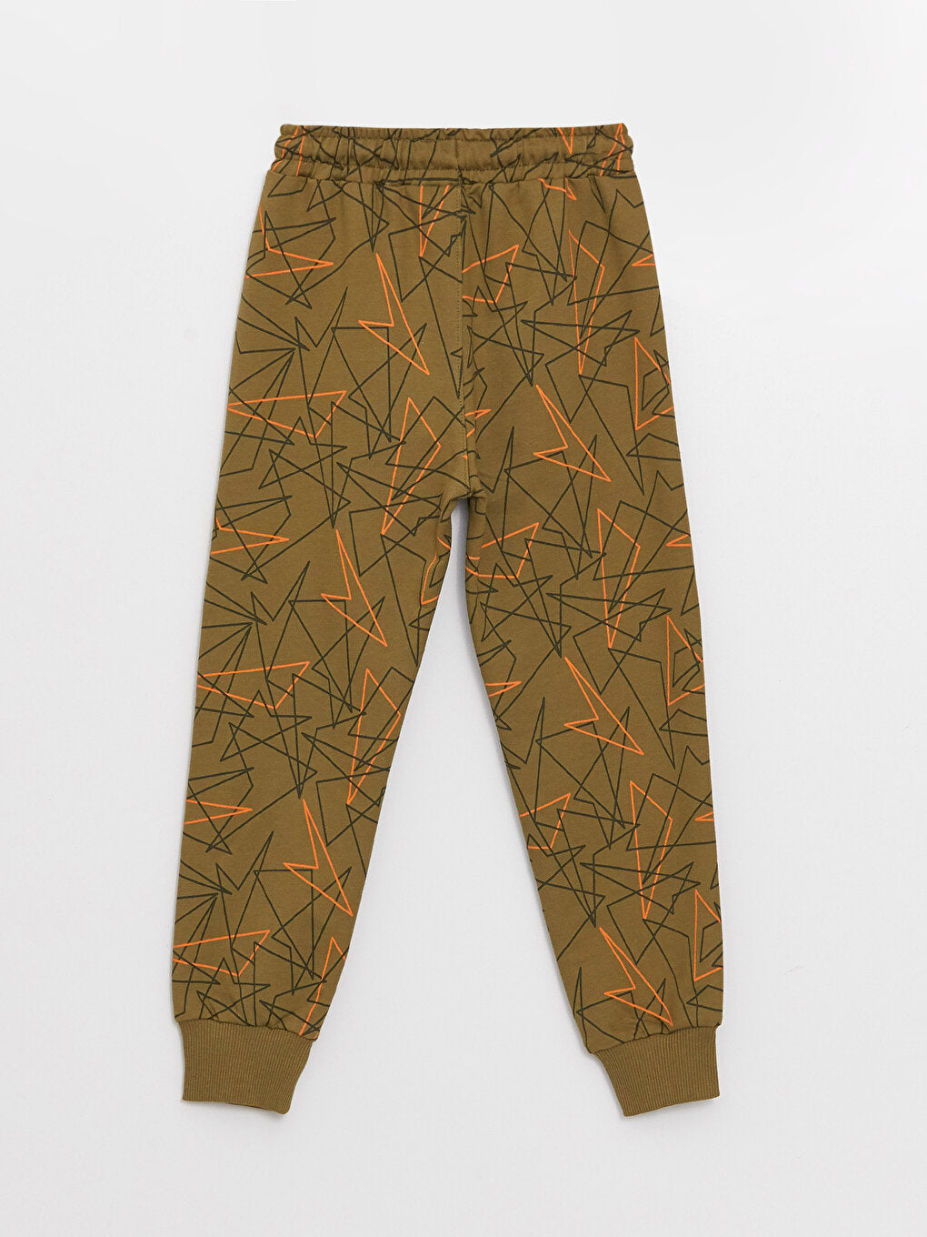 Printed Boys' Jogger Sweatpants with Elastic Waist