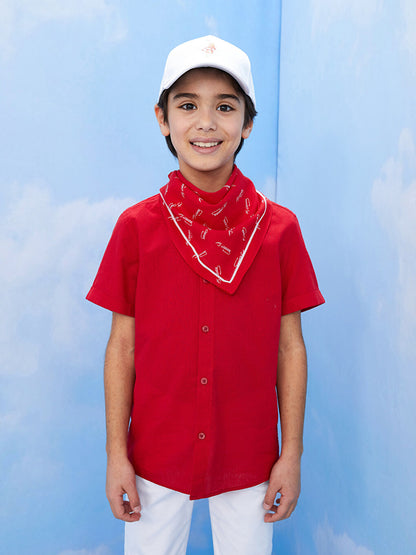 Basic Short Sleeve Boy's Shirt