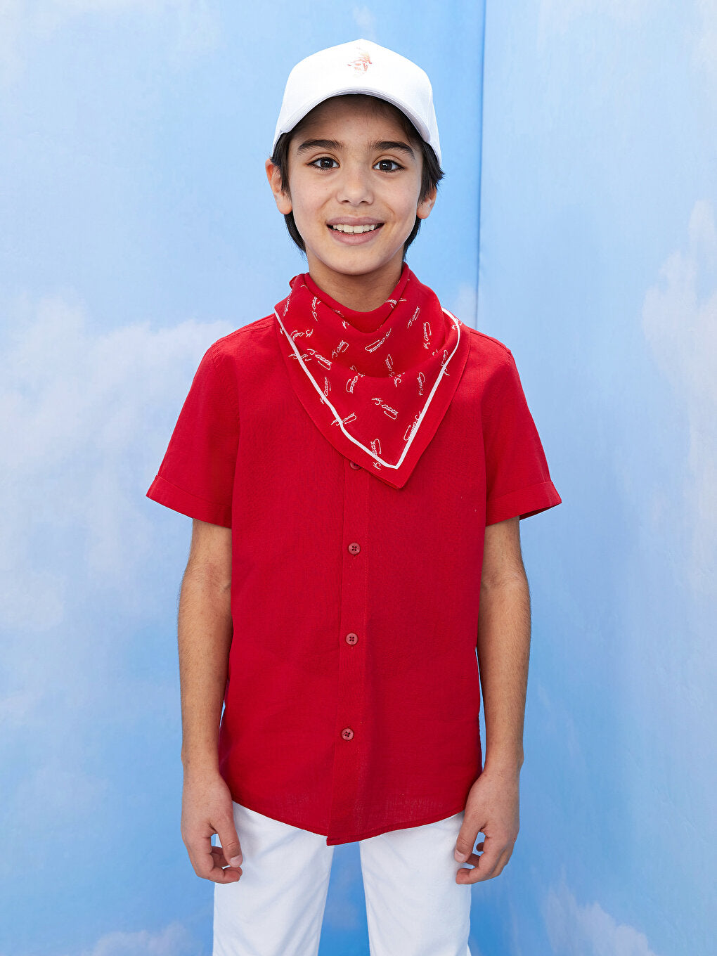 Basic Short Sleeve Boy's Shirt