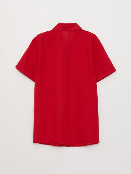 Basic Short Sleeve Boy's Shirt