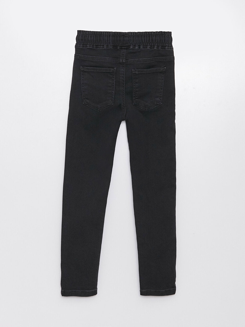 Super Skinny Fit Boy's Jean Trousers with Elastic Waist