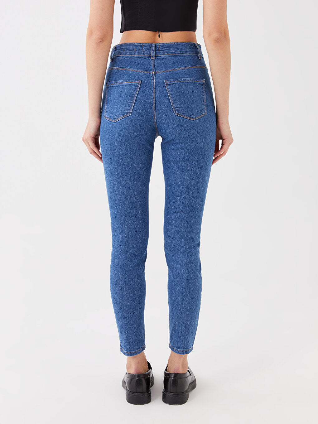 High Waist Super Skinny Fit Women's Jean Pants