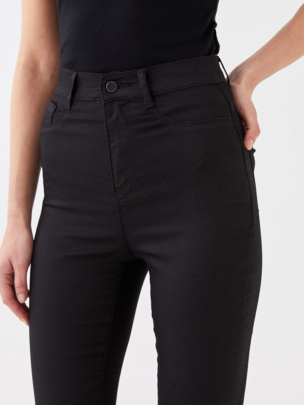 High Waist Super Skinny Fit Women's Jean Pants