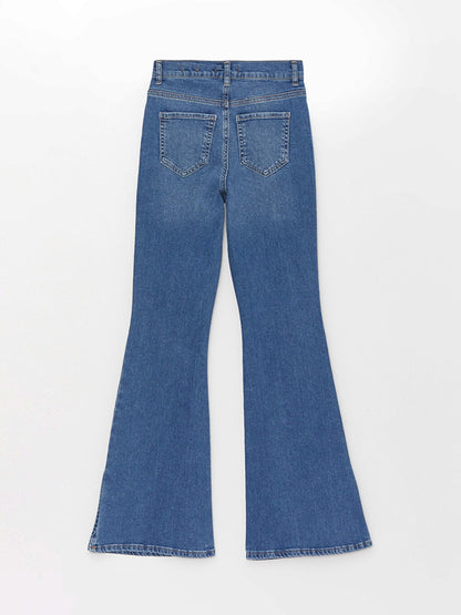 High Waist Flare Women's Jean Pants