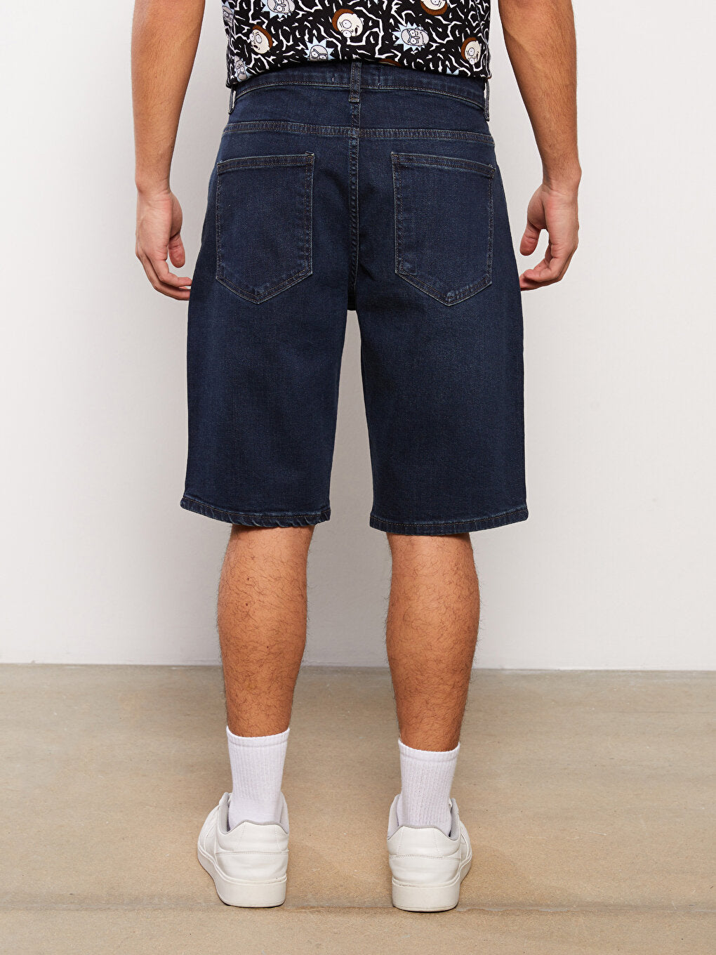 Slim Fit Men's Jean Shorts