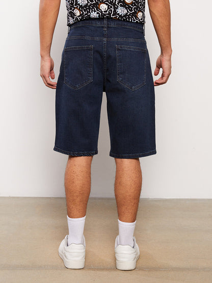 Slim Fit Men's Jean Shorts