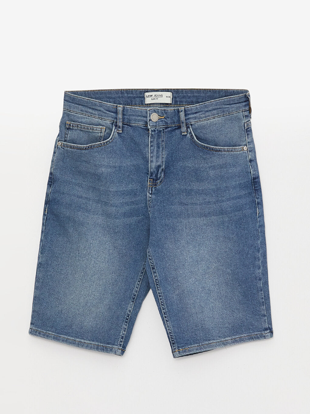 Slim Fit Men's Jean Shorts