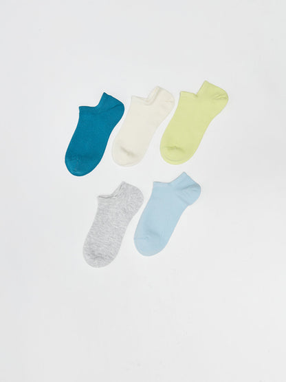 Women's Flat Booties Socks Pack of 5