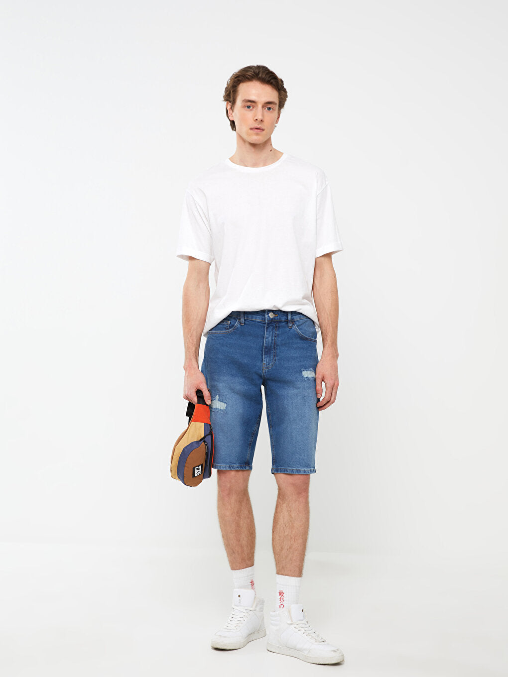 Standard Fit Men's Jean Shorts