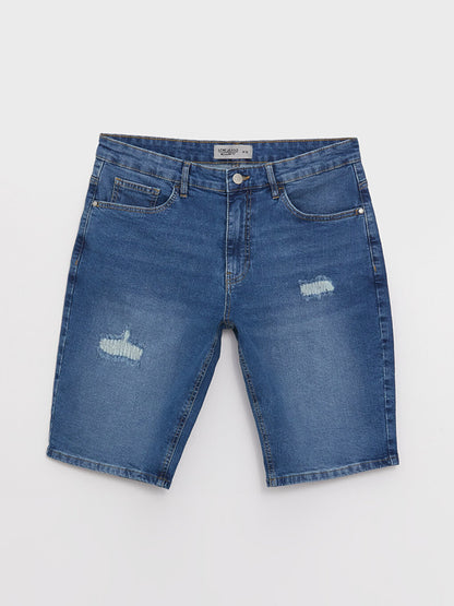 Standard Fit Men's Jean Shorts