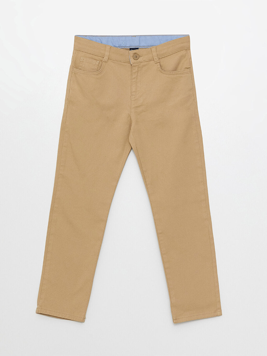 Slim Fit Basic Gabardine Boys' Trousers