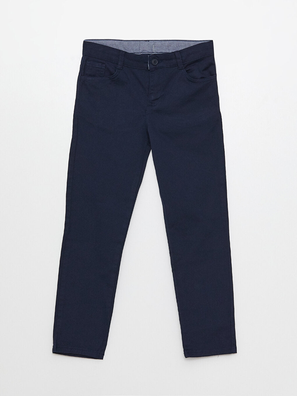 Slim Fit Basic Gabardine Boys' Trousers