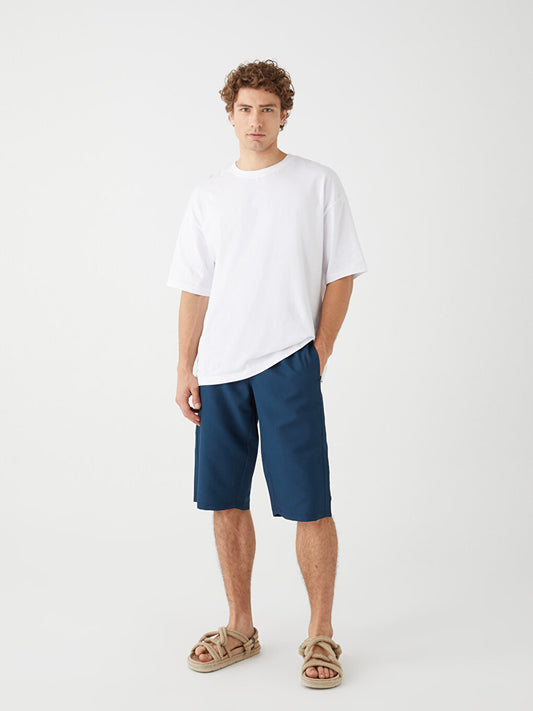 Long Basic Men's Swim Shorts