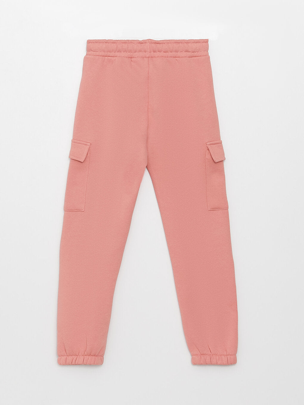 Basic Girl's Jogger Sweatpants with Elastic Waist