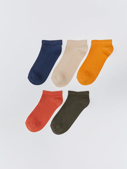 Basic Boy's Booties Socks 5-pack