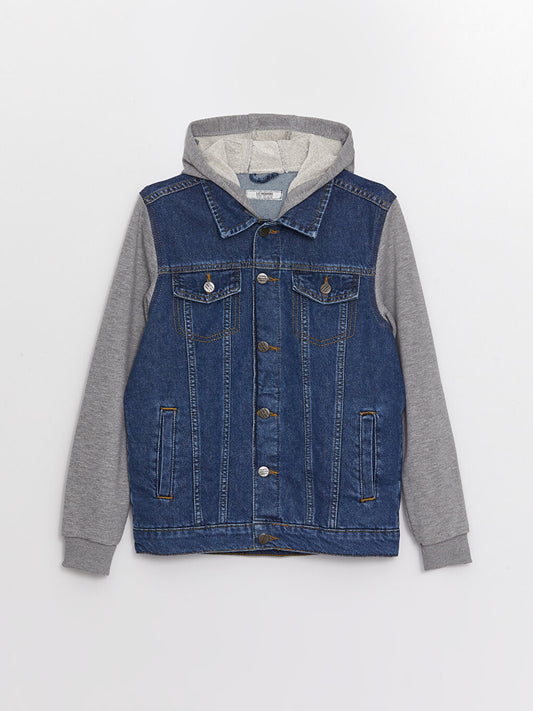 Hooded Boy Jean Jacket