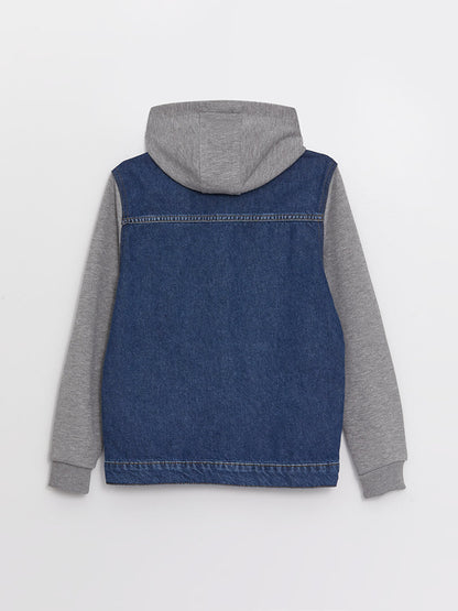 Hooded Boy Jean Jacket