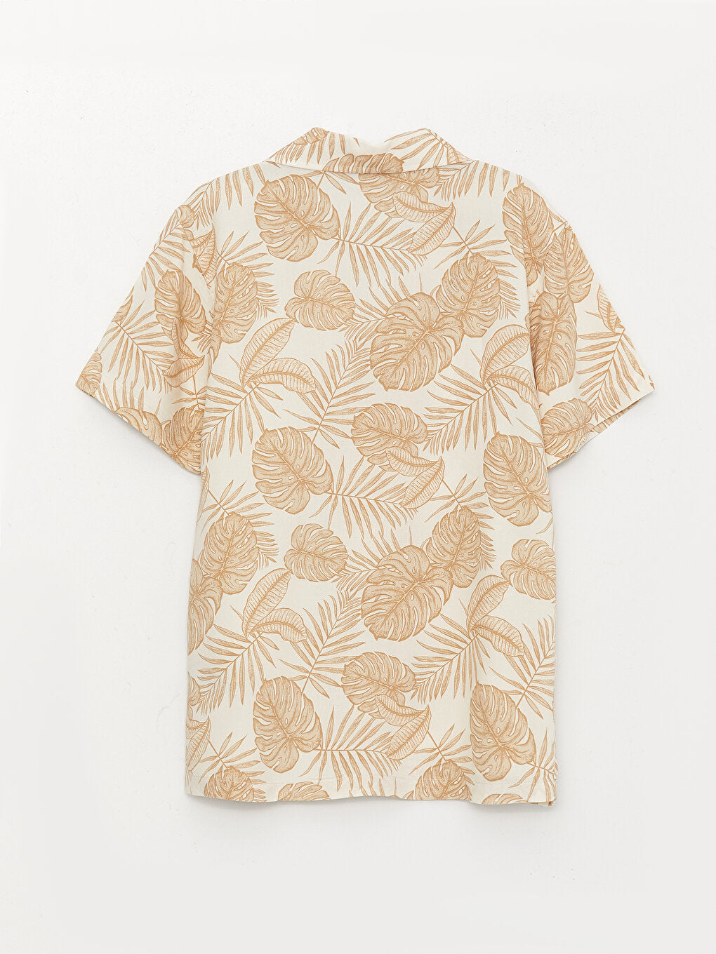 Patterned Short Sleeve Boy's Shirt