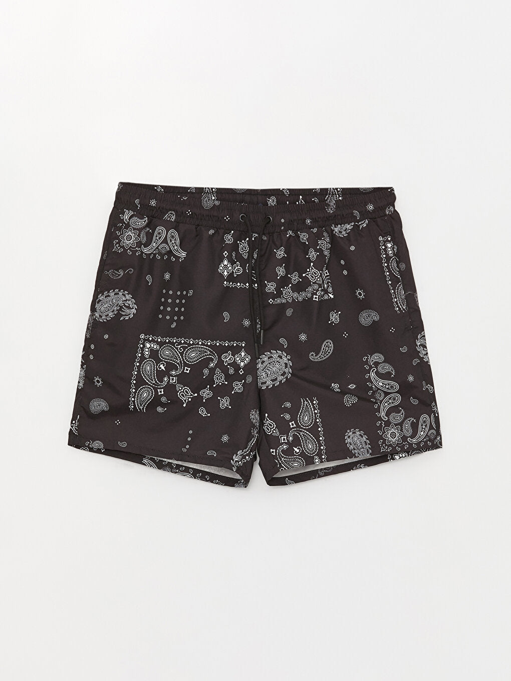 Short Patterned Men's Swim Shorts