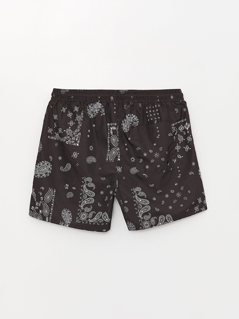 Short Patterned Men's Swim Shorts