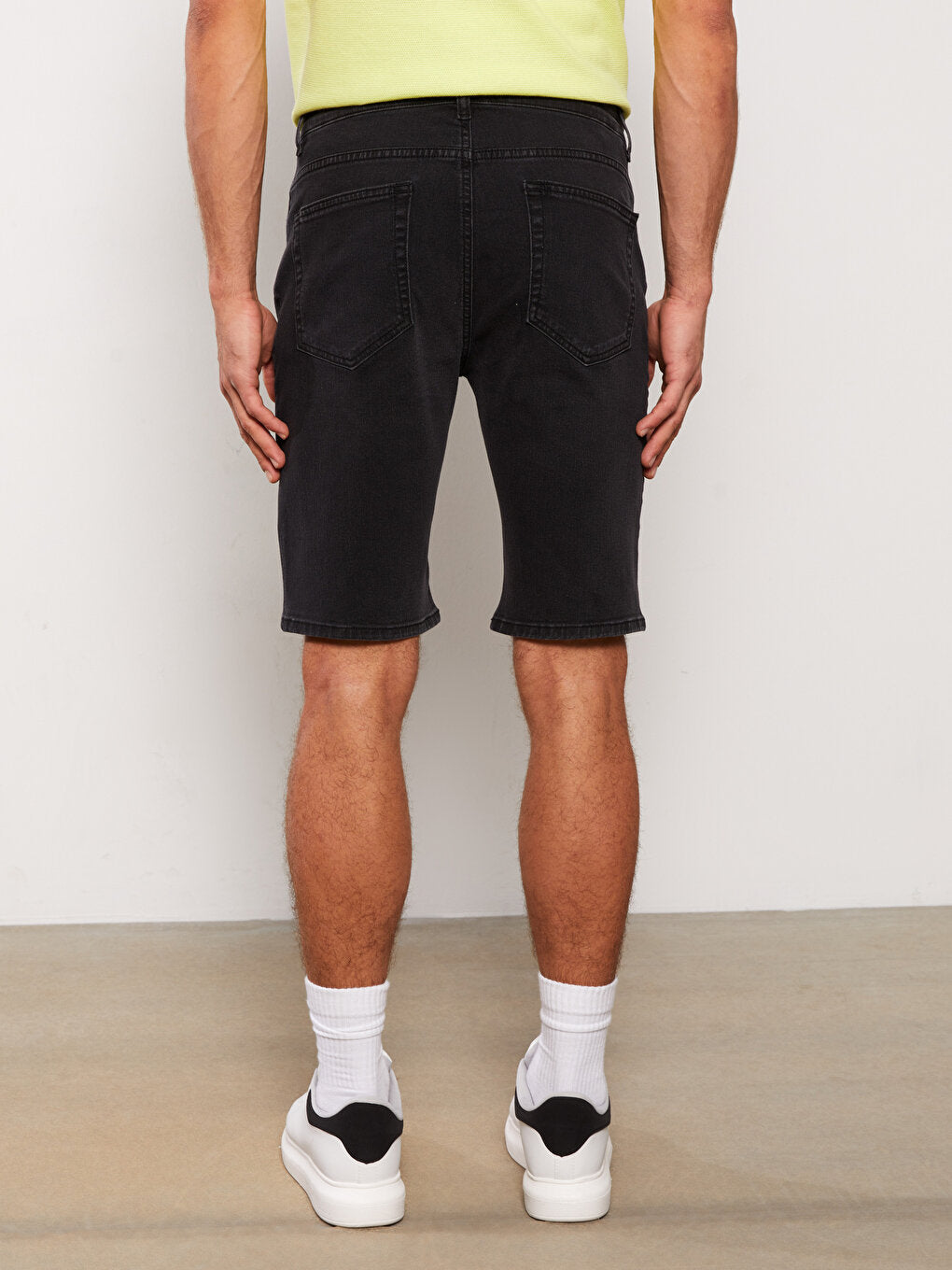 Extra Slim Fit Men's Jean Shorts