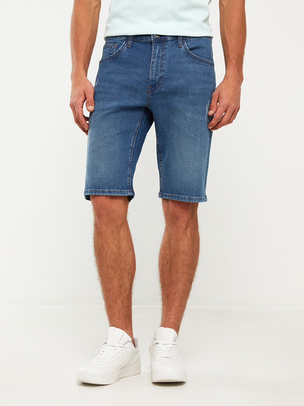 Standard Fit Men's Jean Shorts