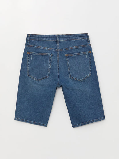 Standard Fit Men's Jean Shorts