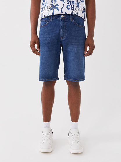 Standard Fit Men's Jean Shorts