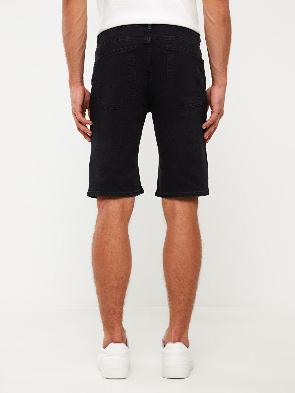 Skinny Fit Men's Jean Shorts