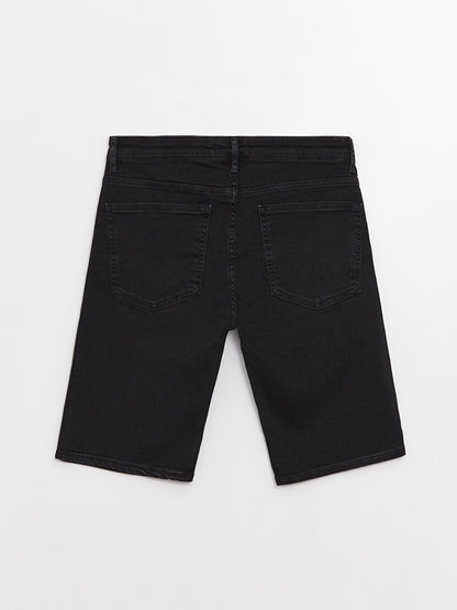 Skinny Fit Men's Jean Shorts