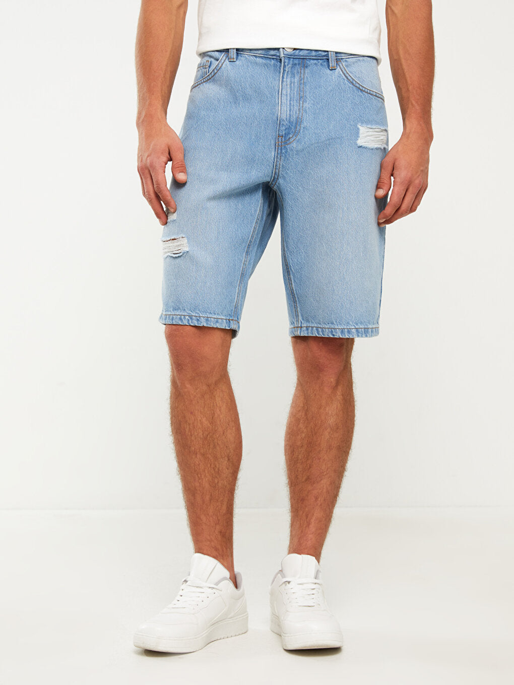 Standard Fit Men's Jean Shorts