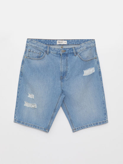 Standard Fit Men's Jean Shorts