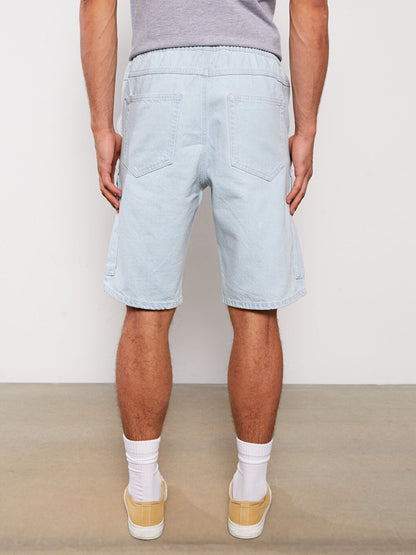 Comfortable Fit Men's Jean Shorts