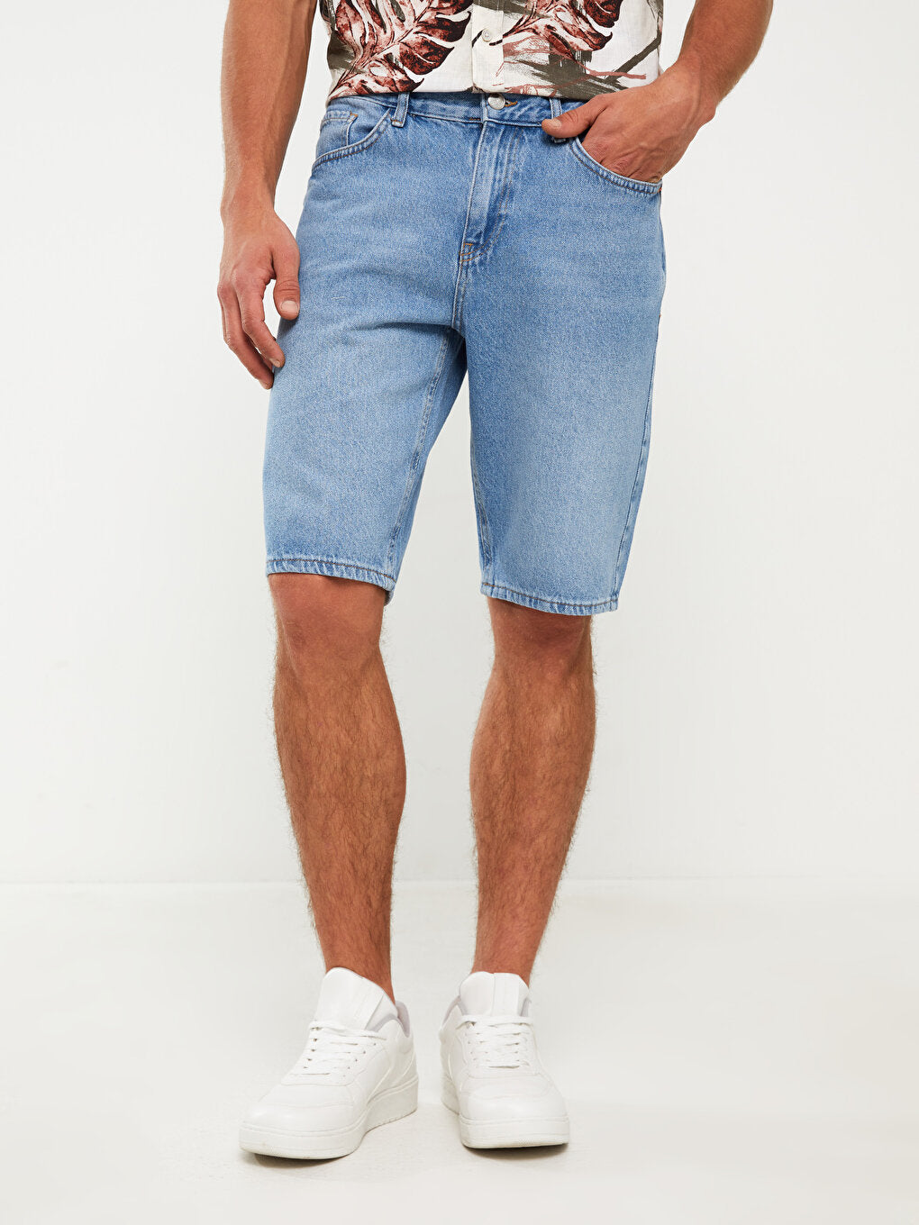 Standard Fit Men's Jean Shorts