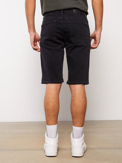 Standard Fit Men's Jean Shorts