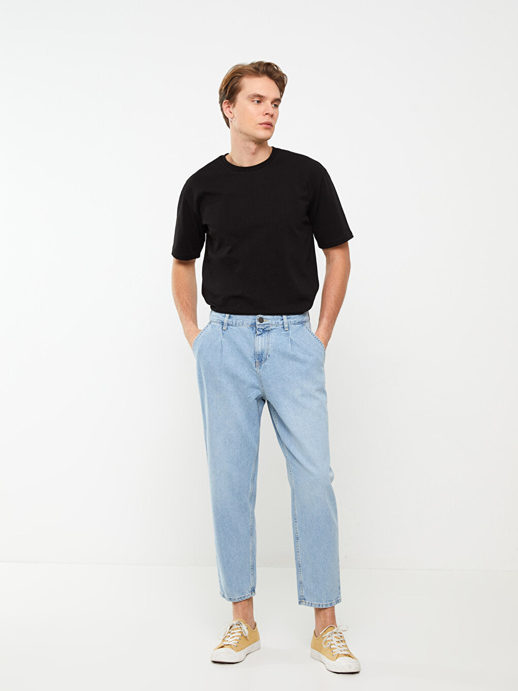 800 Balloon Fit Men's Jean Trousers