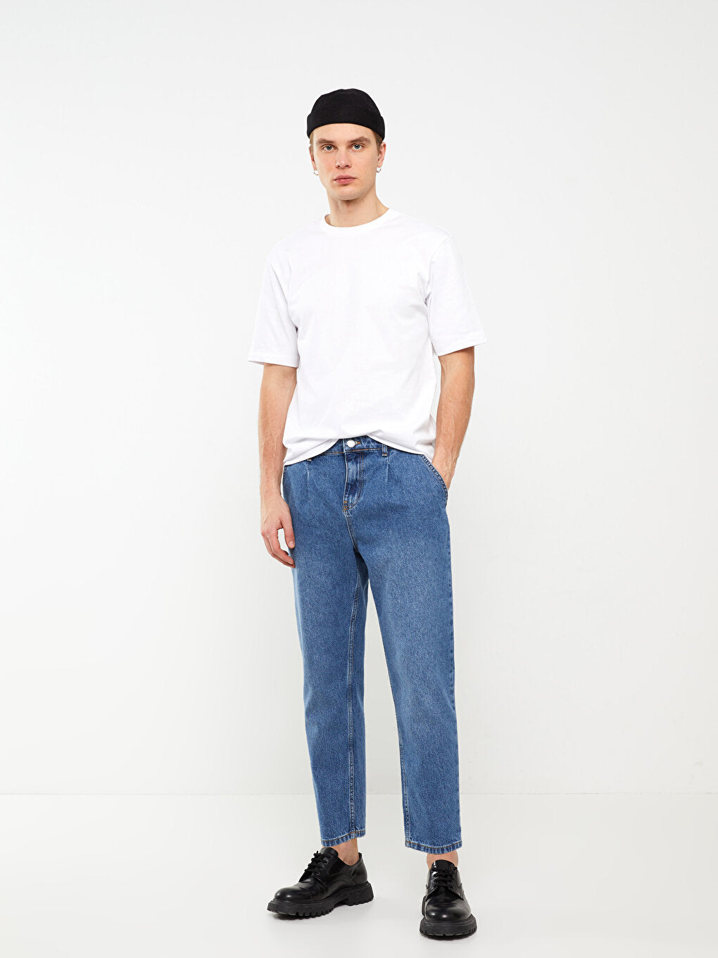 800 Balloon Fit Men's Jean Trousers