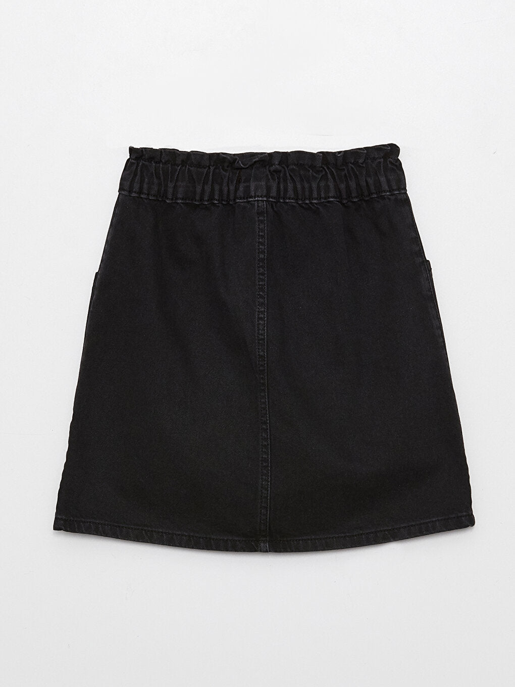 Girls' Jean Skirt with Elastic Waist