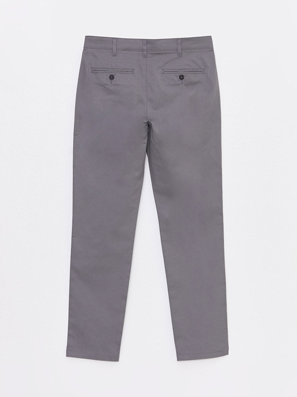 Slim Fit Gabardine Men's Chino Trousers