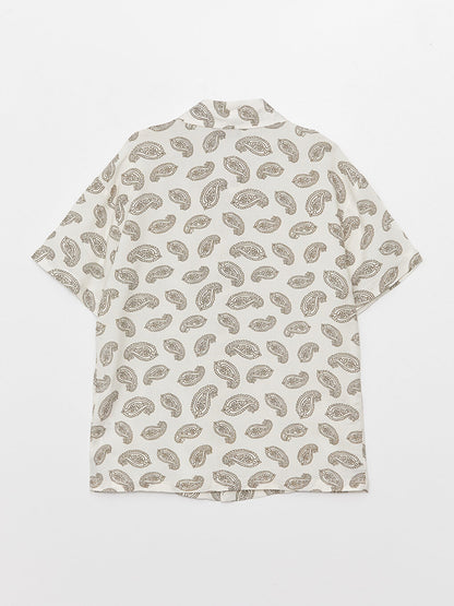 Comfortable Patterned Boy's Shirt