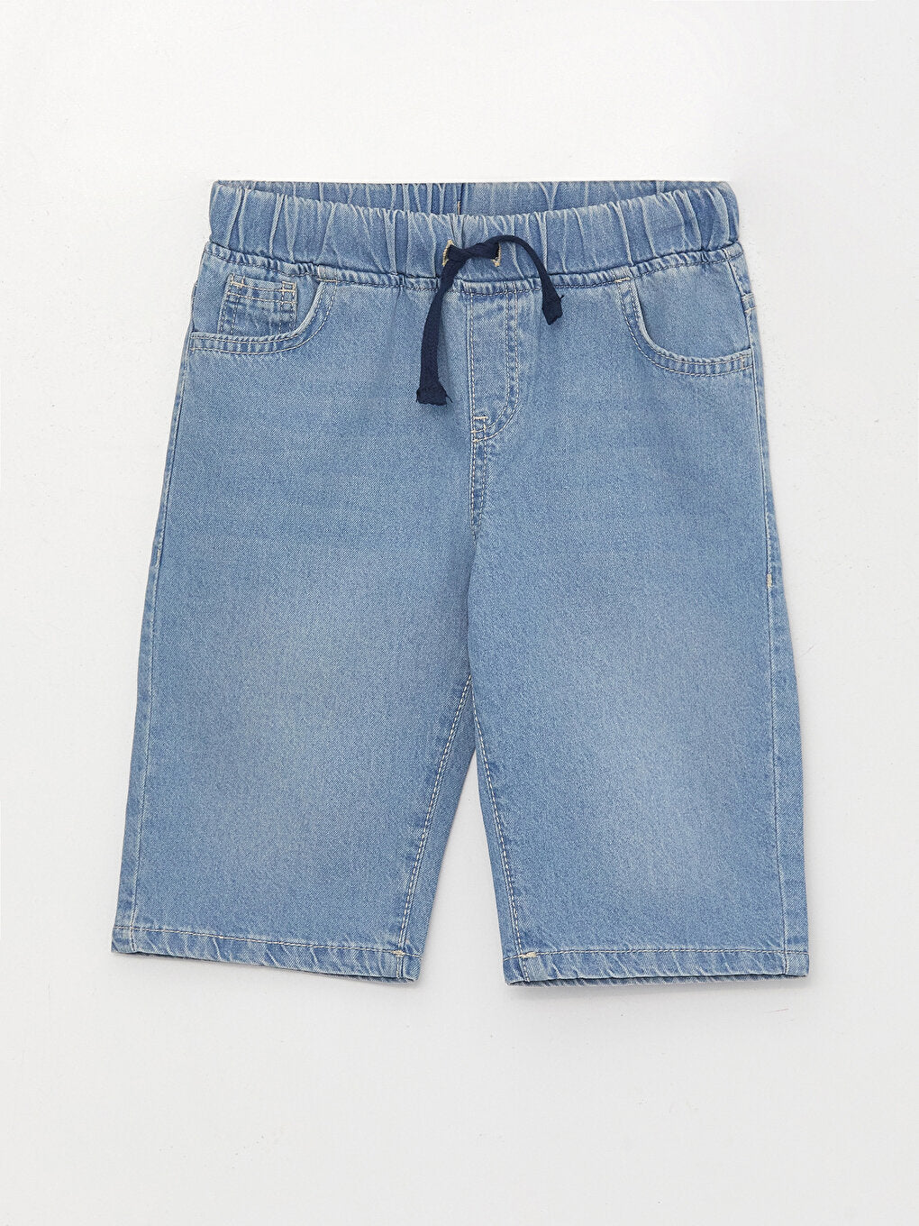 Basic Boy's Jean Roller with Elastic Waist