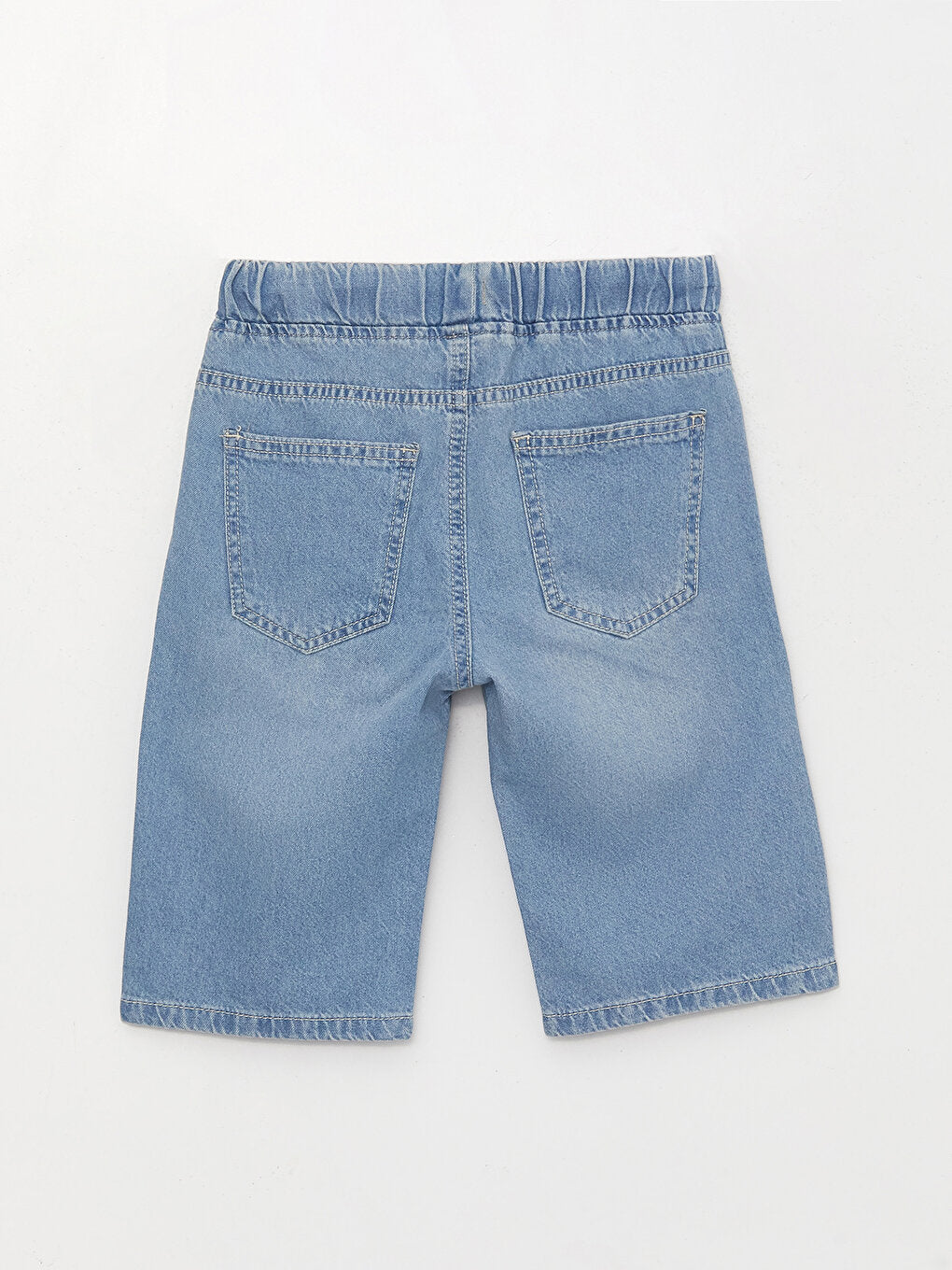 Basic Boy's Jean Roller with Elastic Waist