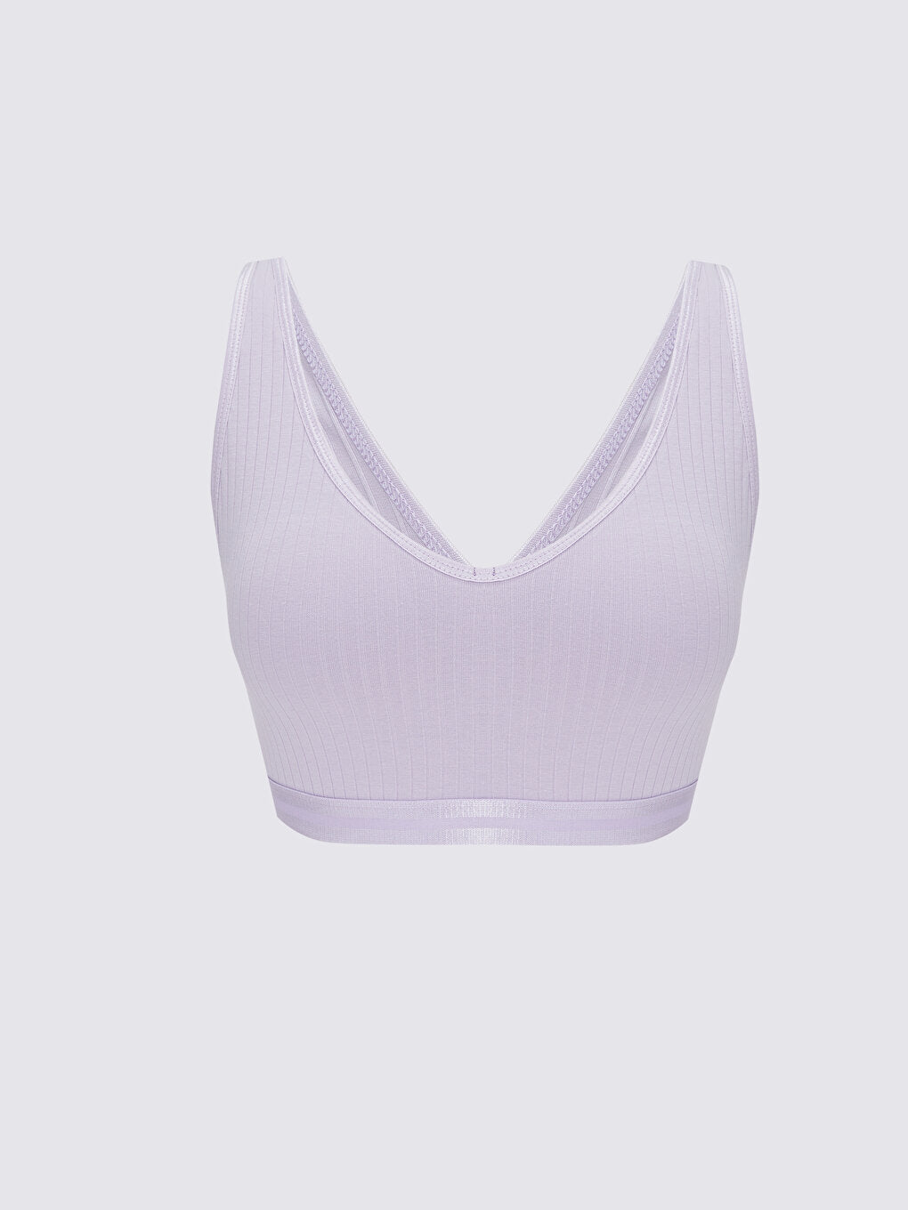 Underwireless Padding Plain Bustier