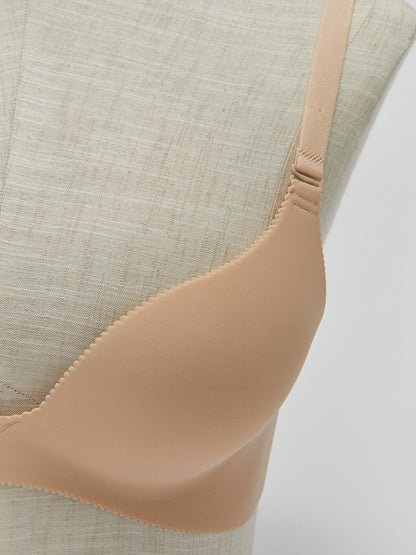 Non-wired Half Padded Plain T-Shirt Bra