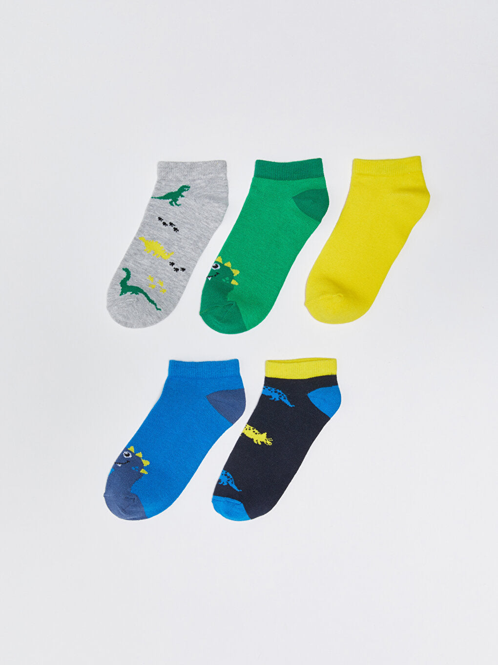 Patterned Boy's Booties Socks 3-pack